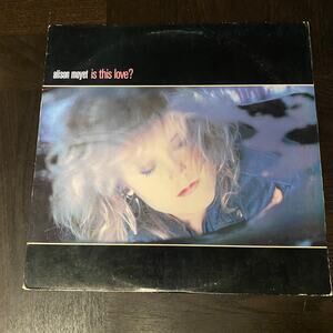 ALISON MOYET - Is This Love? (Columbia) - 12" Vinyl Record Single